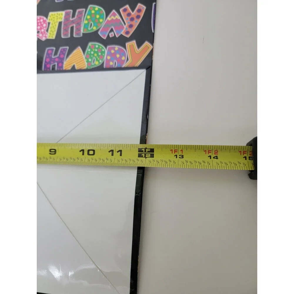 Gift Bag Happy Birthday Spellout Viola Vintage 2000s 15